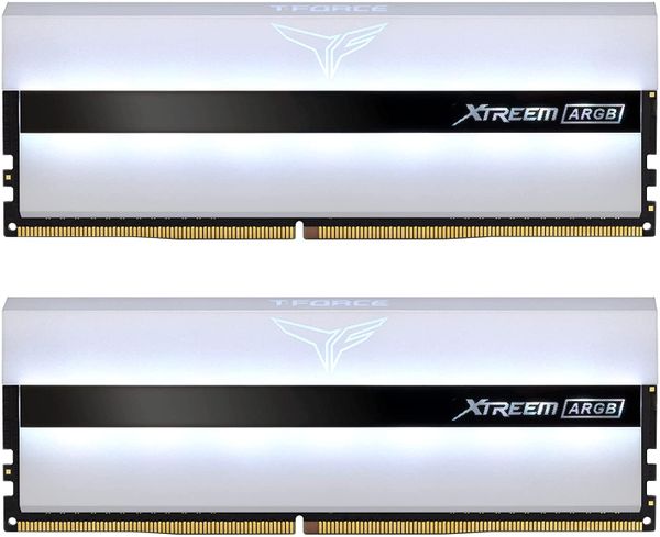 Ram Máy Tính -  Team T-Force XTreem ARGB White 16GB (2x8GB) 3600 DDR4