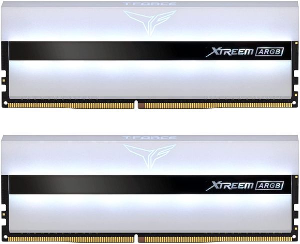 Ram Máy Tính - Team T-Force XTreem ARGB White 64GB (2x32GB) 3600 DDR4