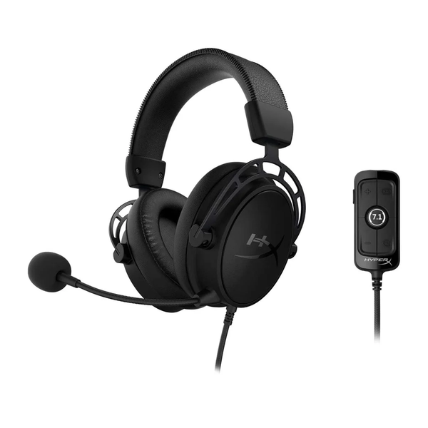 Tai Nghe Chơi Game Máy Tính Có Dây - HyperX Cloud Alpha S - Black