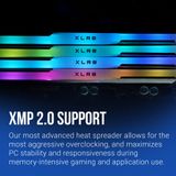 Bộ Nhớ Máy Tính - Ram PNY XLR8 RGB (16GB | Silver| LED RGB)