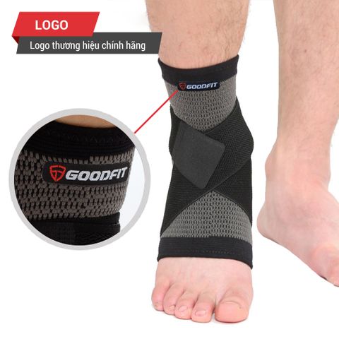 Băng bảo vệ cổ chân thể thao đàn hồi GoodFit GF614A
