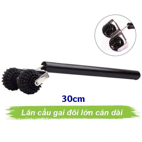 Lăn cầu gai đôi lớn cán dài 30cm