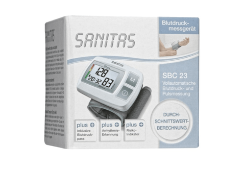 Máy đo huyết áp cổ tay SANITAS