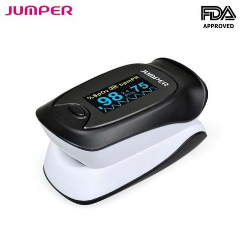 Máy đo nồng độ oxy máu và nhịp tim Jumper JPD-500D (OLED)