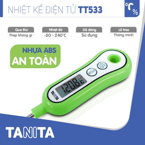 Nhiệt kế đo nước Tanita TT-533
