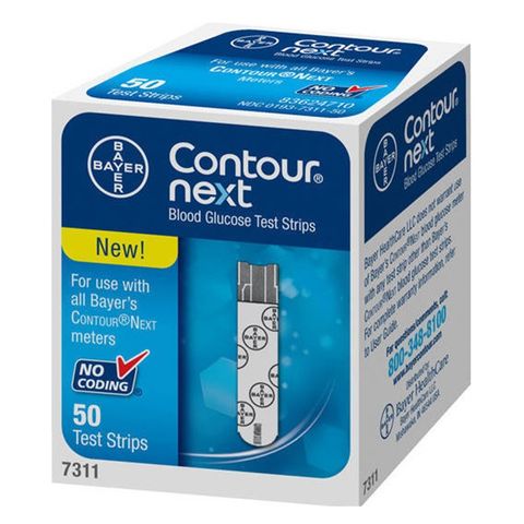 Que thử đường huyết Bayer Contour Next