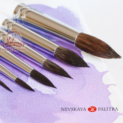 Cọ lông Sóc WHITE NIGHTS - NEVSKAYA PALITRA WHITE NIGHTS Squirrel Brush