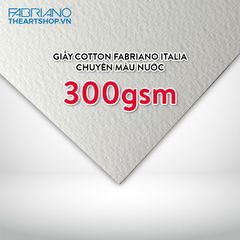 Giấy cotton FABRIANO made in ITALIA - EXTRA WHITE - COLD PRESSED