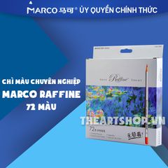 Chì màu MARCO 72 màu (Hộp giấy) - MARCO Raffine 72 Color Pencils (Paper box)