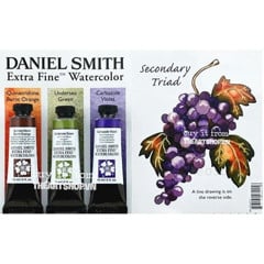 Bộ màu nước DANIEL SMITH dạng tuýp 15ml - DANIEL SMITH Extra Fine Watercolour Set 3 - Tube 15ml