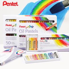 Bộ màu sáp dầu PENTEL 16/25/36/50 màu - PENTEL Arts Oil Pastels