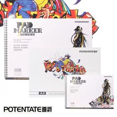 Sổ vẽ marker gáy lò xo POTENTATE - POTENTATE Marker Pad Wire Binding A5/A4