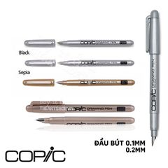 Bút vẽ COPIC - COPIC Drawing Pen 0.1/0.2mm
