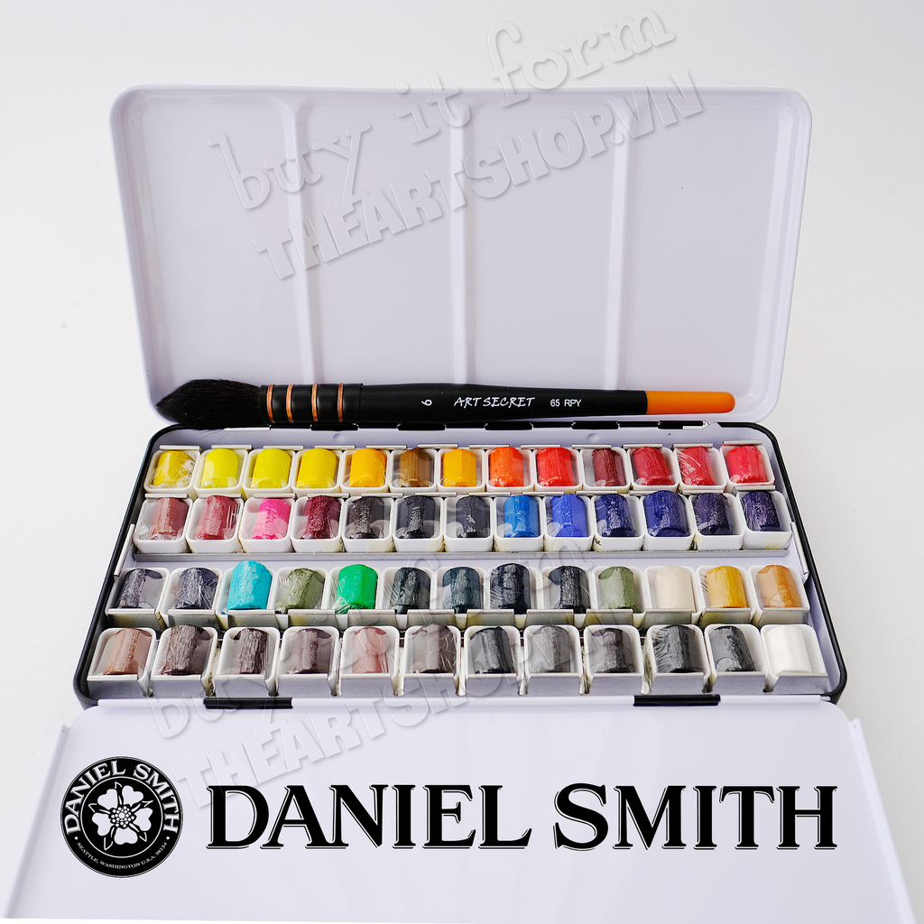 Bộ màu nước DANIEL SMITH dạng stick - DANIEL SMITH Watercolour Sticks 2.4ml Set 12/24/51 (Màu tuỳ chọn)