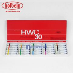 Bộ màu nước HOLBEIN - HOLBEIN Artists Watercolor Set 30-Tube 5ml