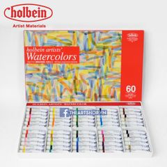 Màu nước HOLBEIN 60 màu - HOLBEIN Artists Watercolor Set 60-Tube 5ml