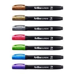 Bút marker màu nhũ vẽ trên mọi vật liệu -  ARTLINE Supreme Metallic 1.0mm