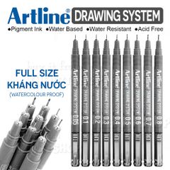 Bút liner đi nét chuyên nghiệp ARTLINE DRAWING SYSTEM - EK-230