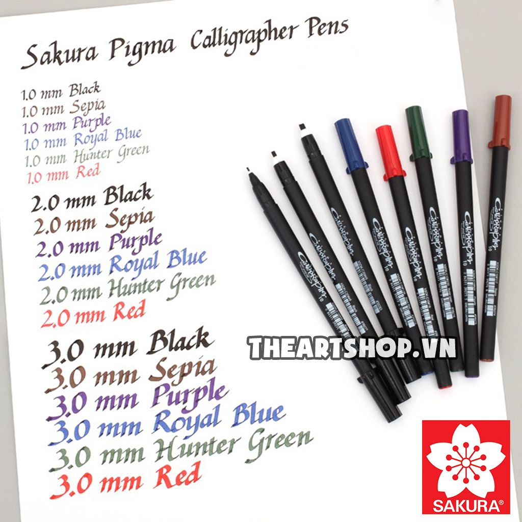 Bút Calligrapher SAKURA - SAKURA Pigma Calligrapher pen