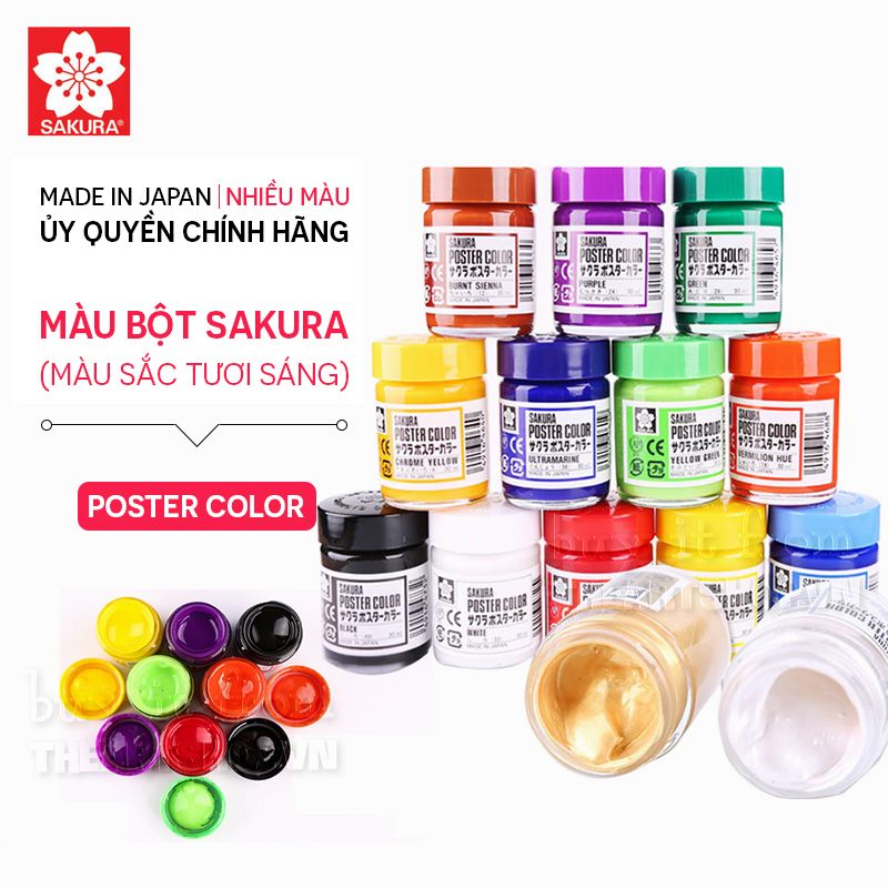 Màu bột SAKURA - SAKURA Poster Color 30ml