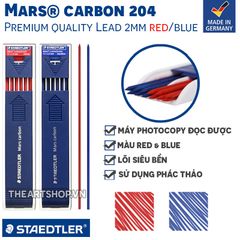 Ruột chì 2mm STAEDTLER - STAEDTLER Mars® Carbon Pencil Lead 204 Blue|Red