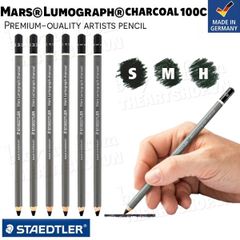 Bút chì than siêu đen STAEDTLER Mars Lumograph Charcoal ® 100C