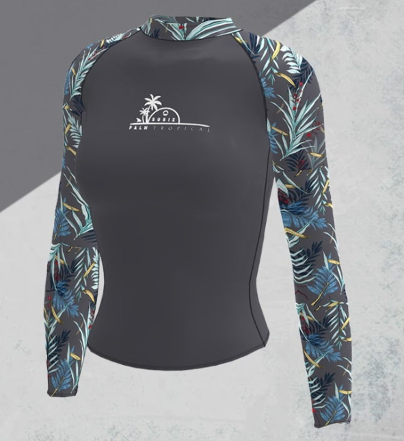 Áo bơi nữ Night Trop Rashguard