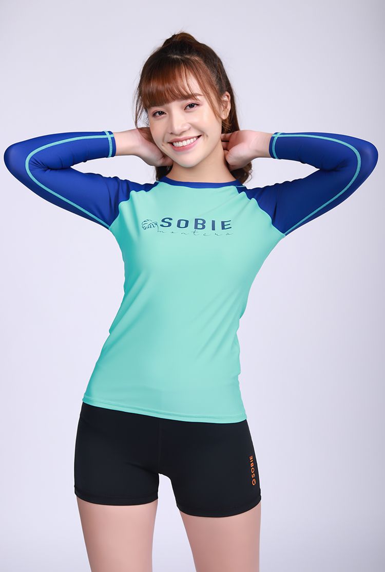 Áo bơi nữ Basic Sky Blue
