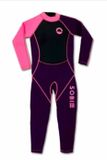  Đồ Bơi Trẻ Em Giữ Nhiệt Wetsuit SOBIE Purple-Pink 