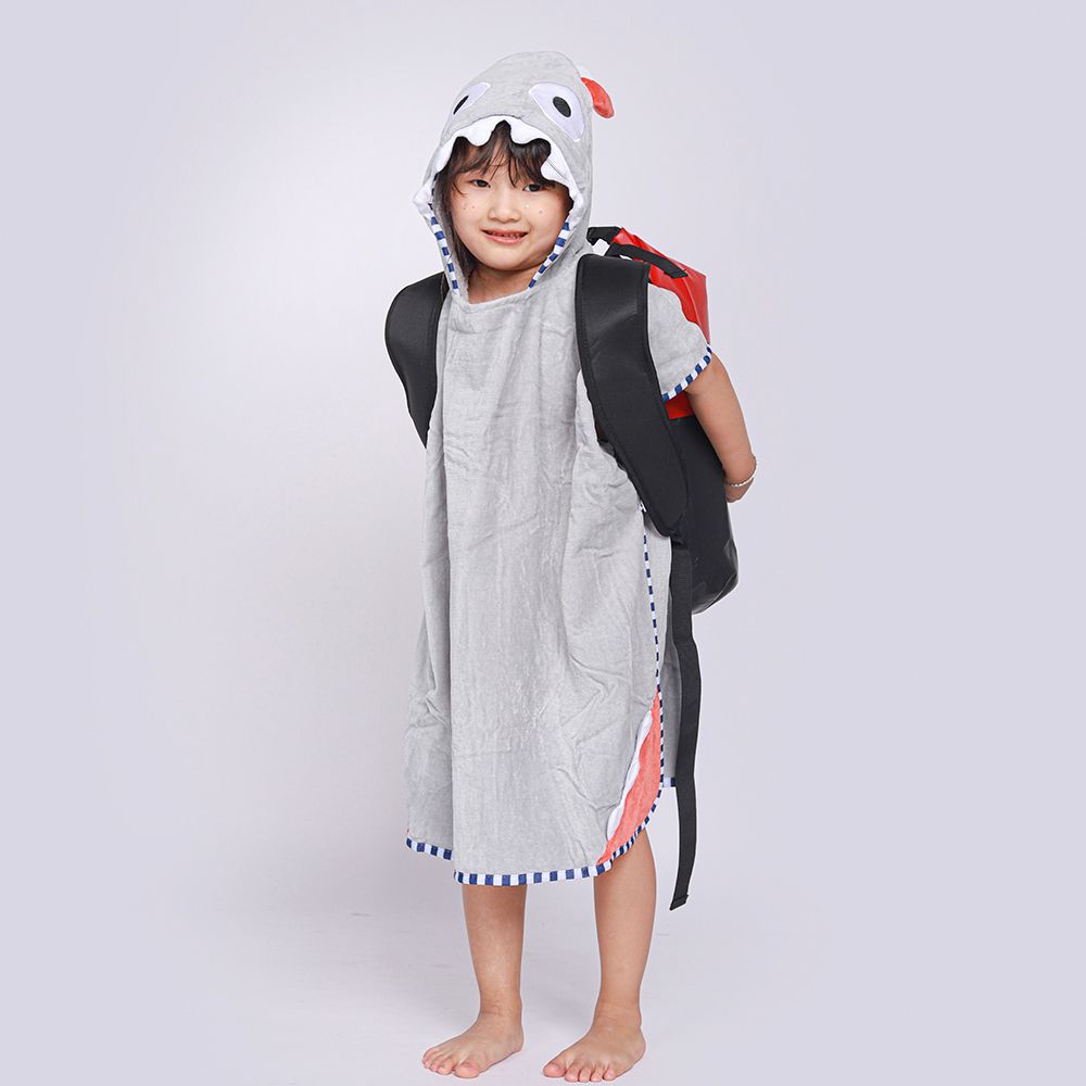 Khăn tắm trẻ em poncho monster