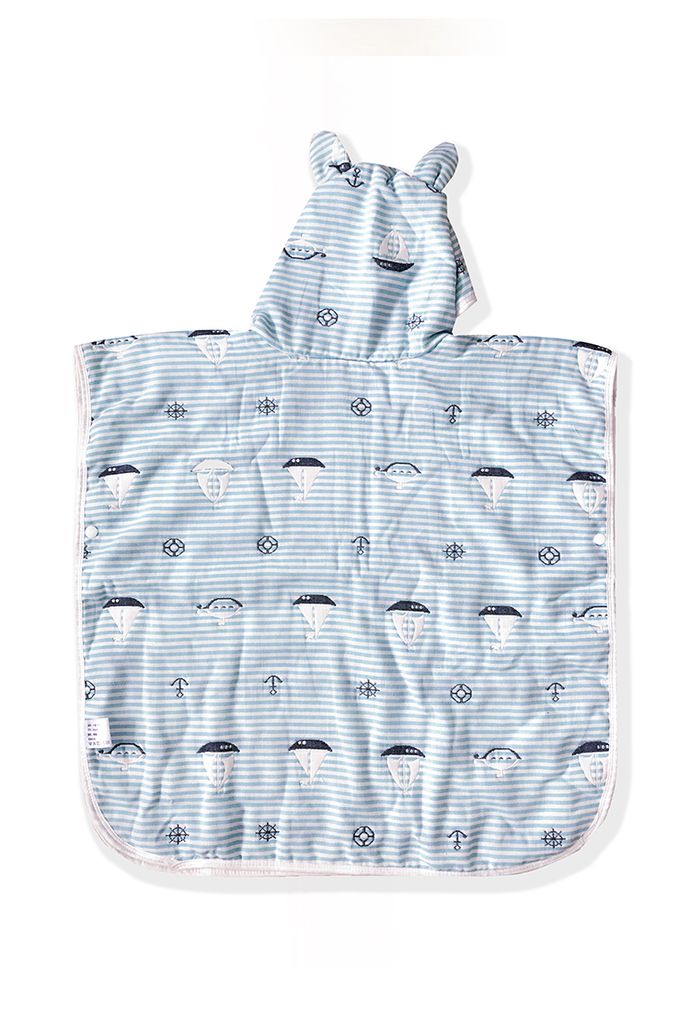 Khăn tắm trẻ em poncho vitamin sea