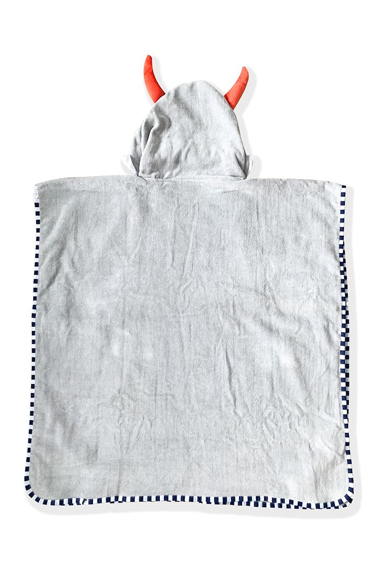 Khăn tắm trẻ em poncho monster