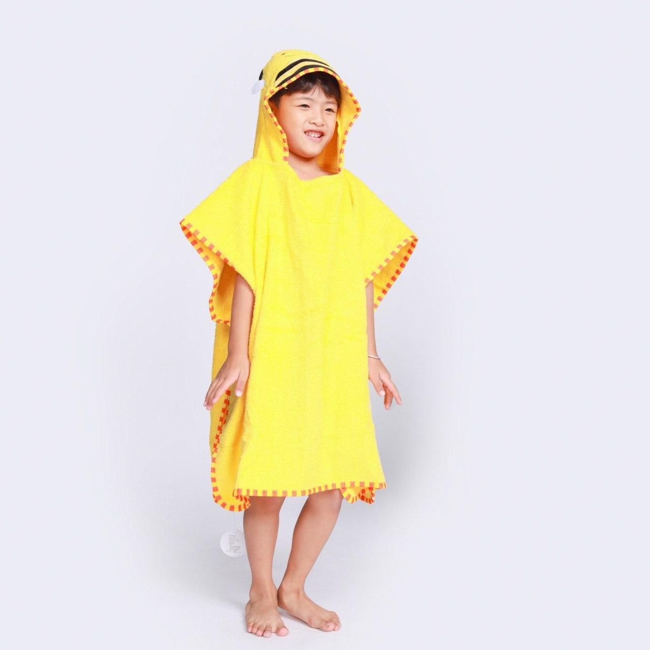 Khăn tắm trẻ em Poncho Bee