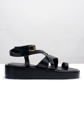 Sandal Nữ, Sandals Bánh Mì, Giày Đế Cao 4cm Merly 1511 Đen, Xăng Đan Xỏ Ngón, Sandals Dây, Xăng Đan Nữ Cao Cấp, Giày Bánh Mì Nữ, Giày Chiến Binh Nữ, Giày Nữ Big Size