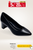 Giày Công Sở Nữ Êm Chân Merly 5cm đế vuông mũi nhọn màu đen giày bít mũi