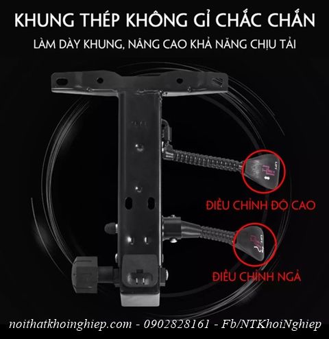 Ghế gaming đẹp giá rẻ có gác chân màu Hồng Trắng CGF01