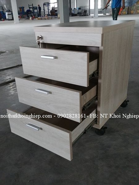 Hộc 3 ngăn kéo giá rẻ hcm DM01