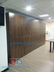 Tủ Locker gỗ cho Khu công nghiệp