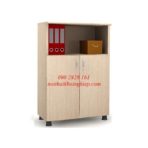 Tủ tài liệu thấp 1m2 cánh lửng Laminate KSM7130