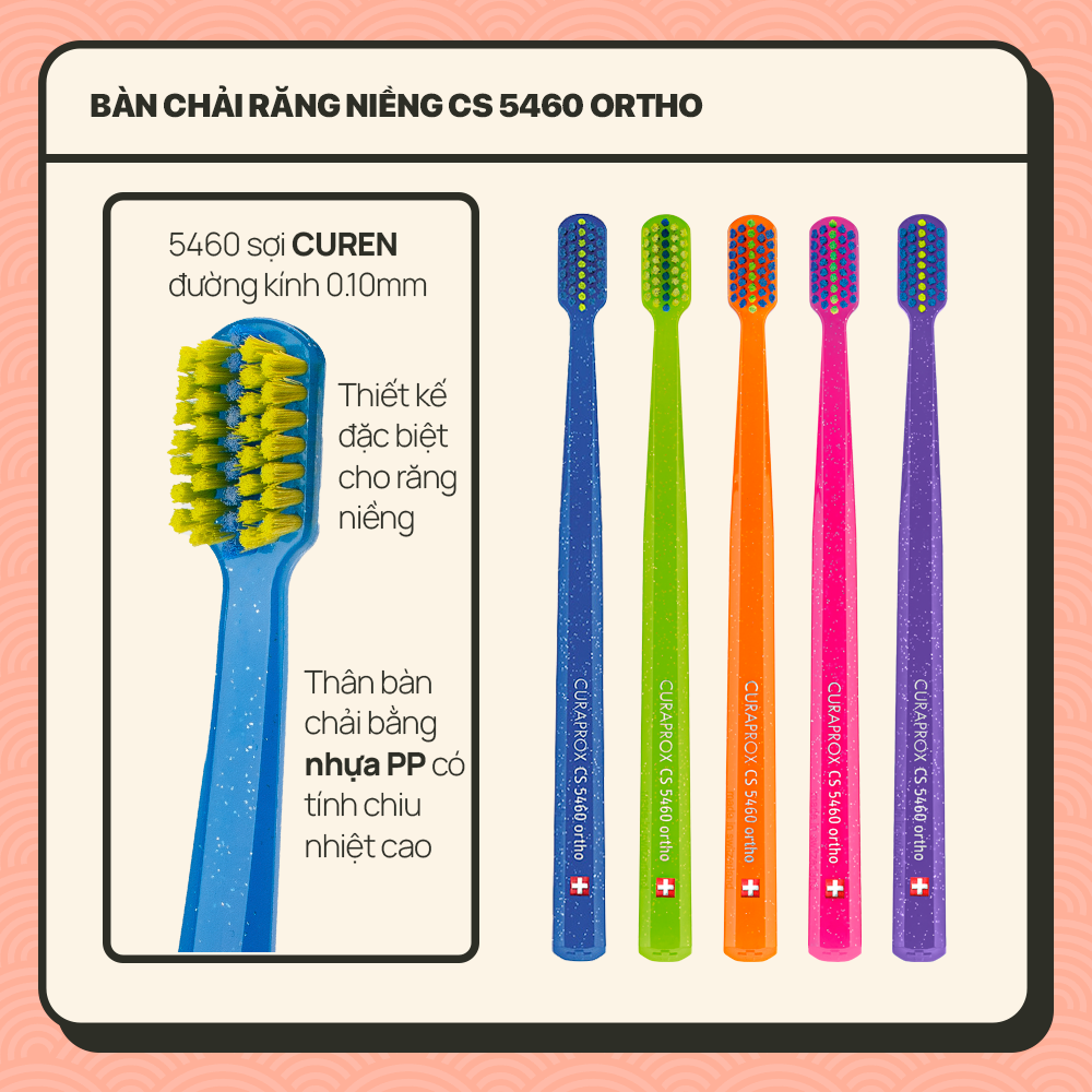 Bộ Curaprox Ortho Kit chăm sóc răng niềng