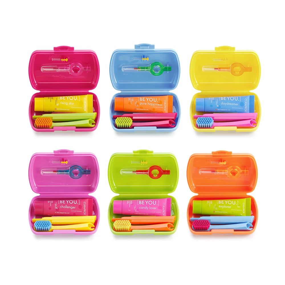 Bộ chăm sóc răng miệng du lịch Curaprox Be You Travel Set