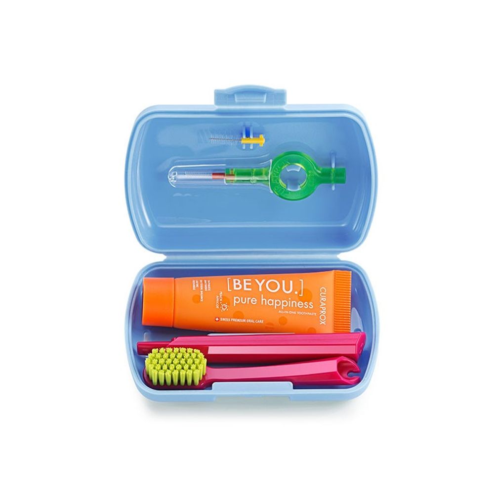 Bộ chăm sóc răng miệng du lịch Curaprox Be You Travel Set