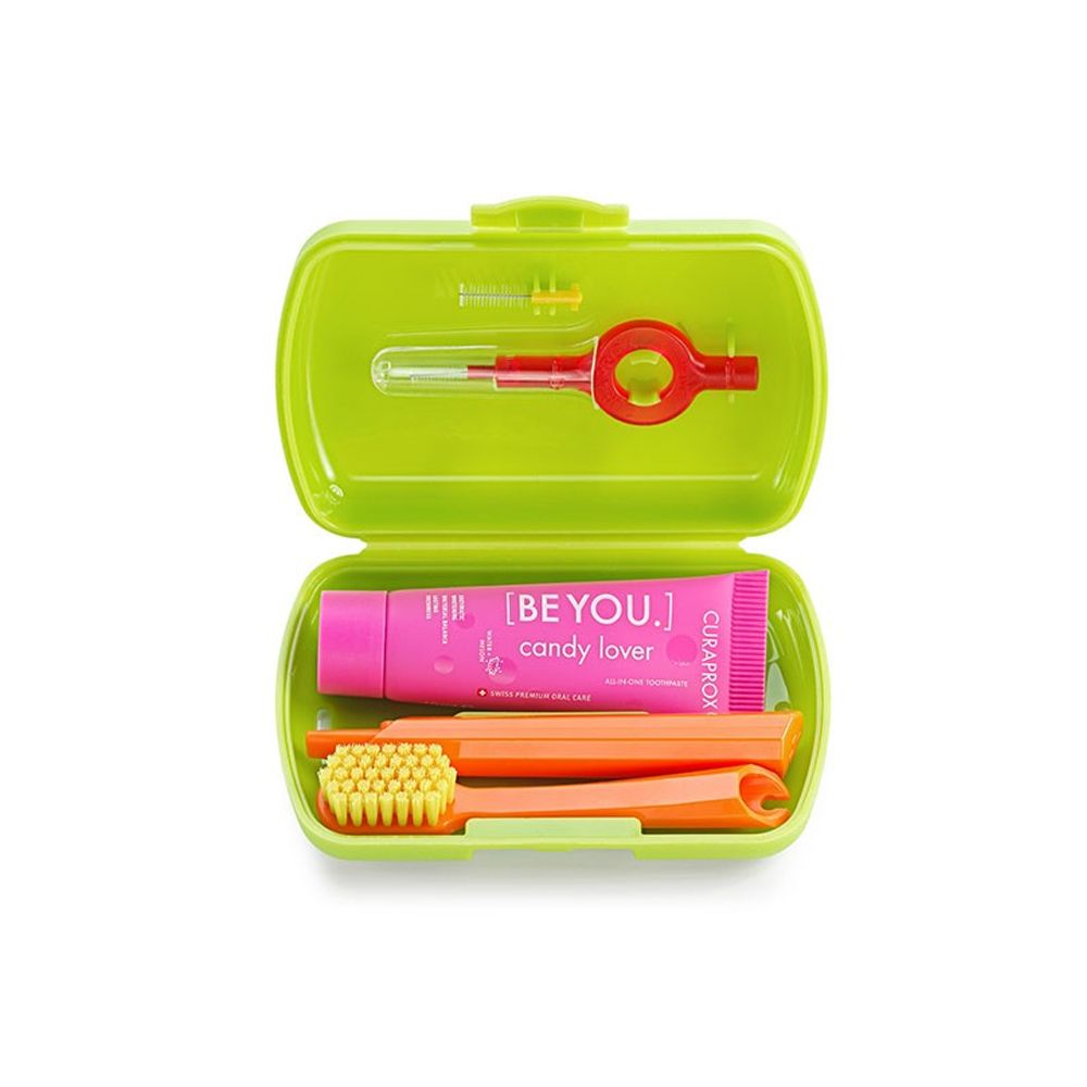 Bộ chăm sóc răng miệng du lịch Curaprox Be You Travel Set
