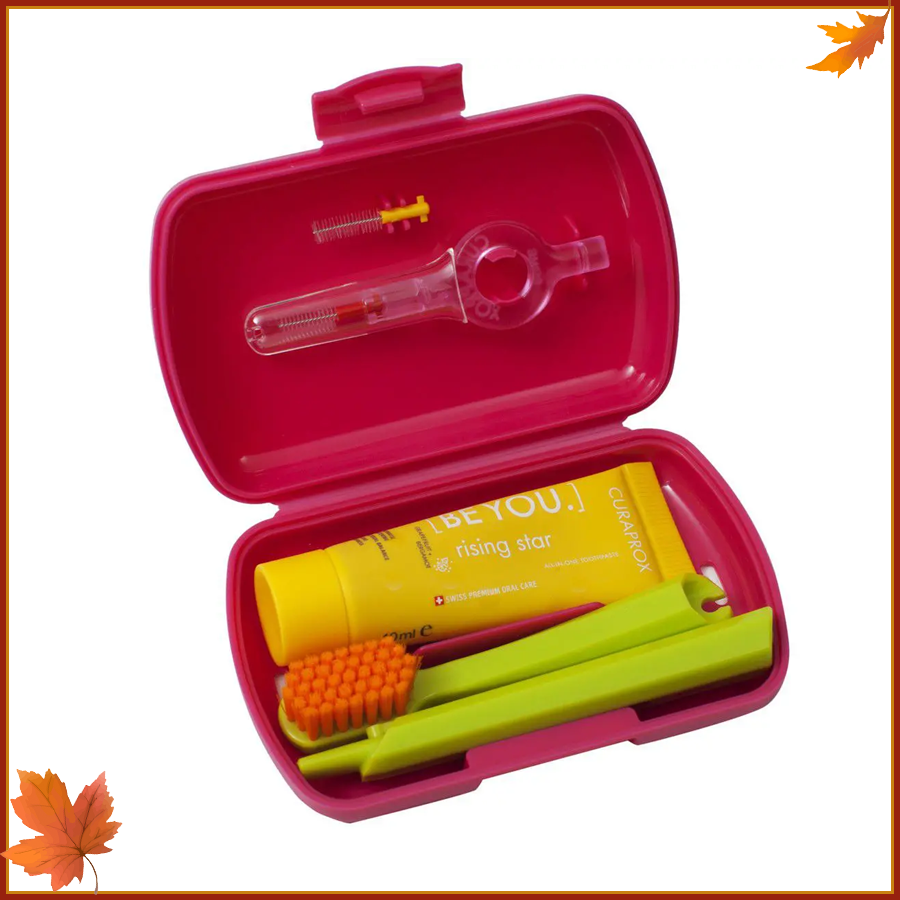 Bộ chăm sóc răng miệng du lịch Curaprox Be You Travel Set