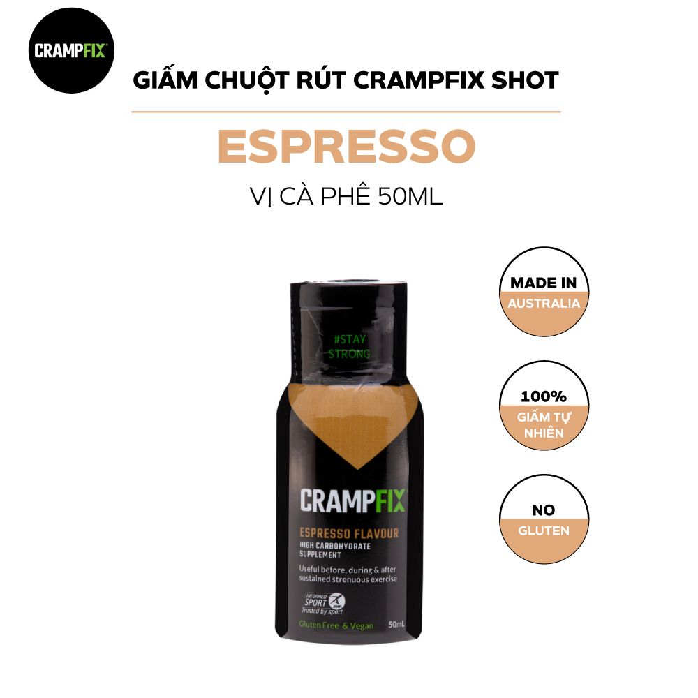 Giấm ngăn chuột rút Crampfix Shot 50ml