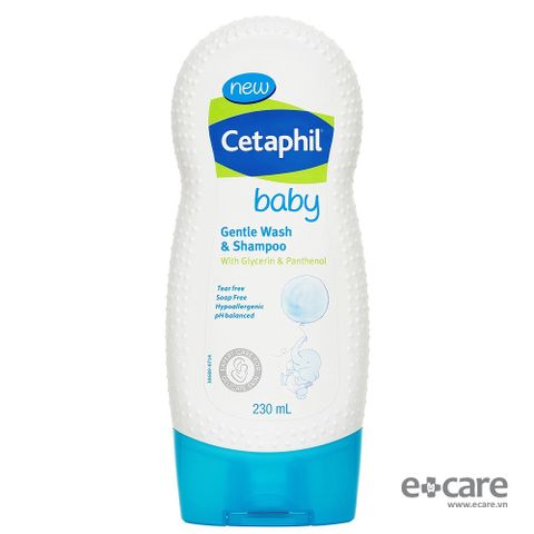 Sữa tắm gội Cetaphil Baby cho bé 230ml