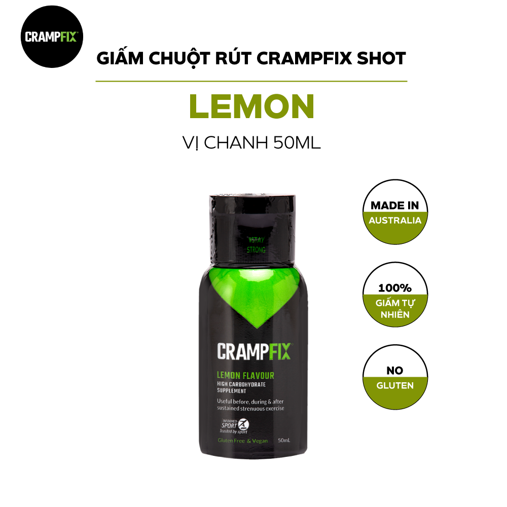  Giấm ngăn chuột rút Crampfix Shot 50ml 