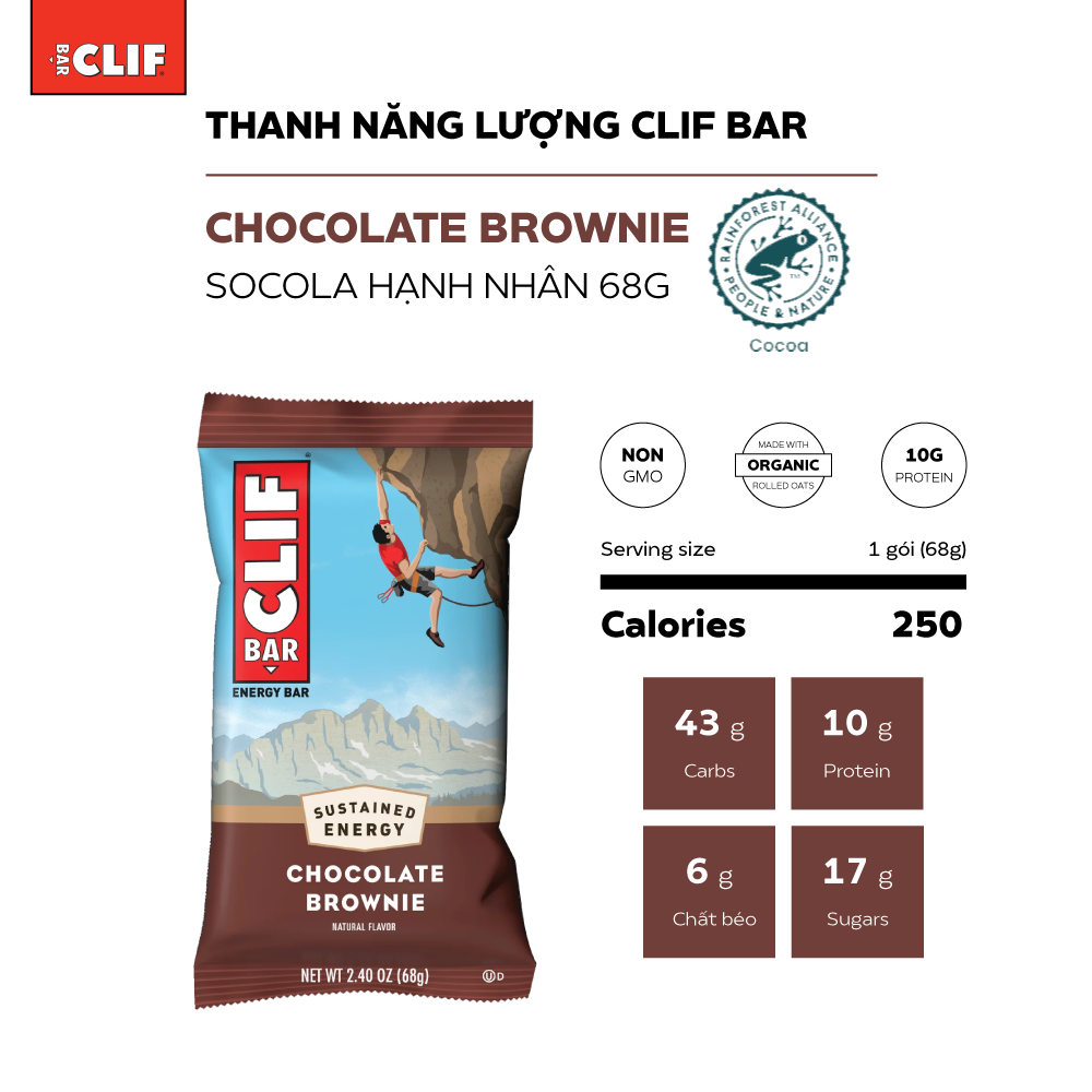 Thanh Năng Lượng CLIF Bar 68g