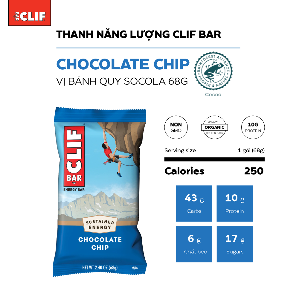 Thanh Năng Lượng CLIF Bar 68g