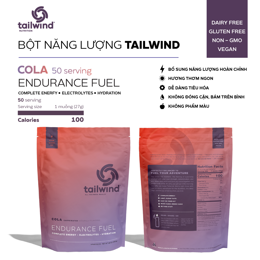  Bột năng lượng Tailwind Endurance Fuel gói 50 serving 